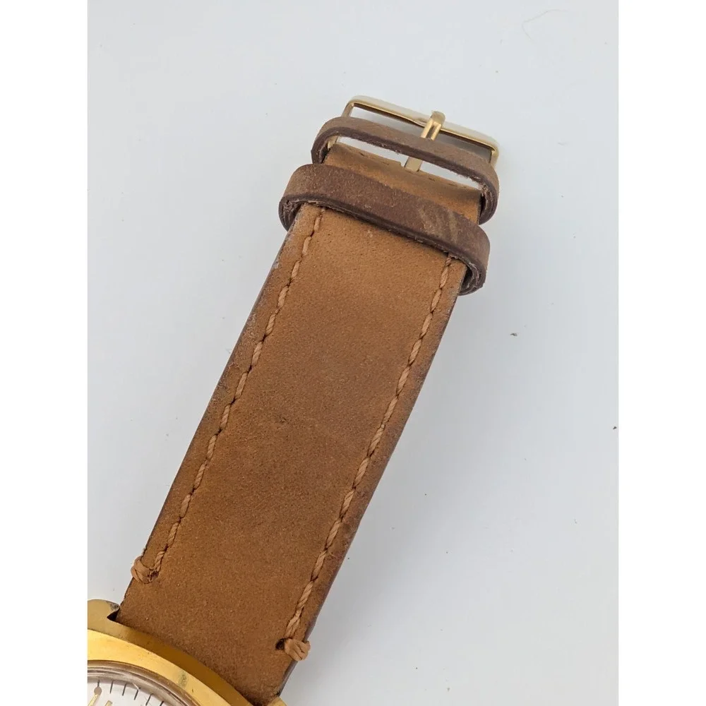 Vintage Waltham 17 Jewels Manual Wind Watch 38mm Cushion Case- Working